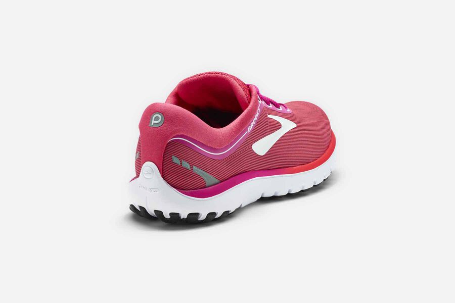 Brooks Pureflow 7 Road Loopschoenen Dames - Roze/Wit - 315648KPV